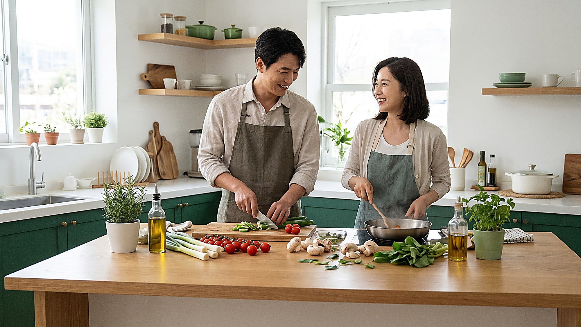 구운 표고 들깨국수 레시피