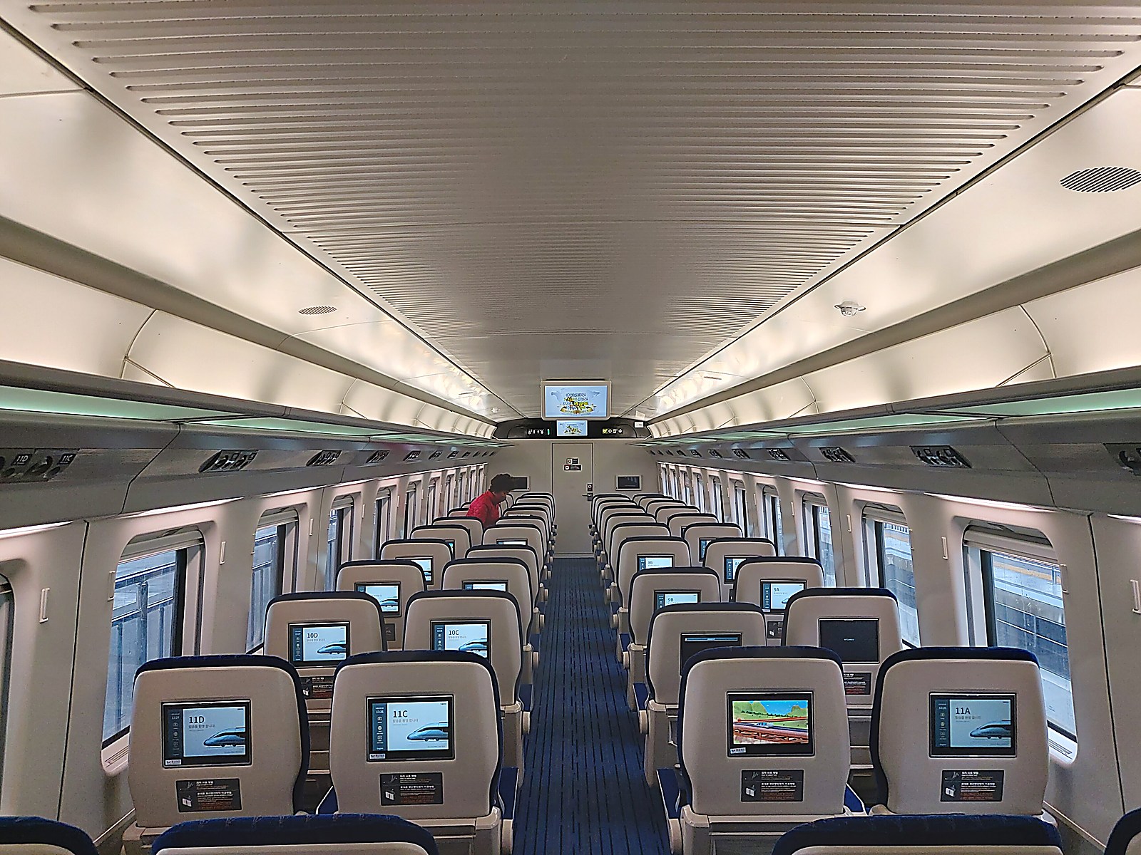 KTX-이음 우등실 안